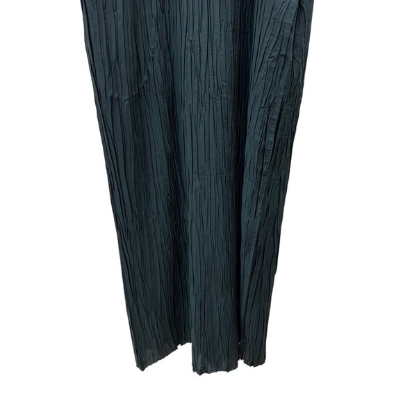 Theory Gathered Cami Midi-Dress, Hunter Green, Medium - Picture 10 of 13